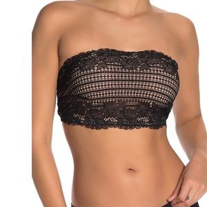 Free People Black Camila Bandeau